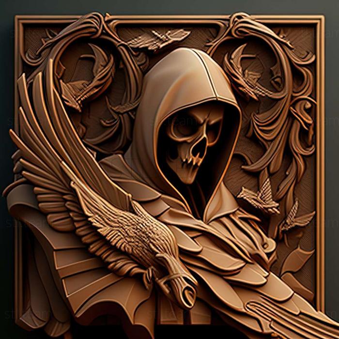 3D model Reaper game (STL)